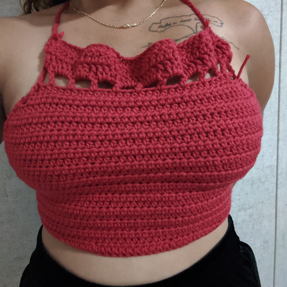 Crochet Halter Top